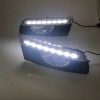 新款大眾寶來(lái)霧燈 專用LED日間行車燈 帶轉(zhuǎn)向日行燈 夜行燈